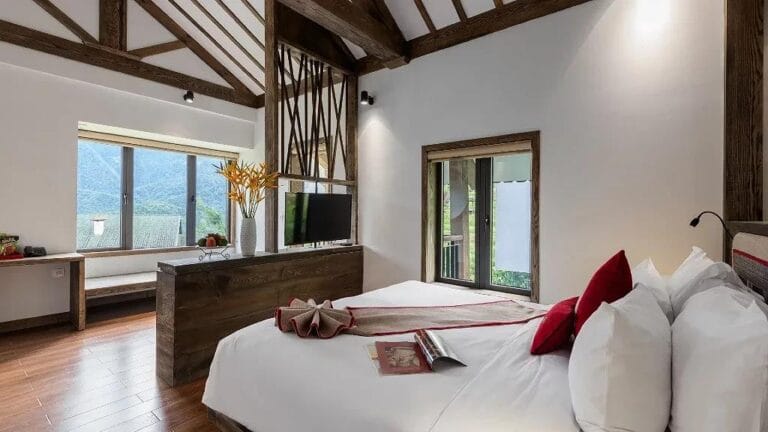 Luxury resort in Sapa