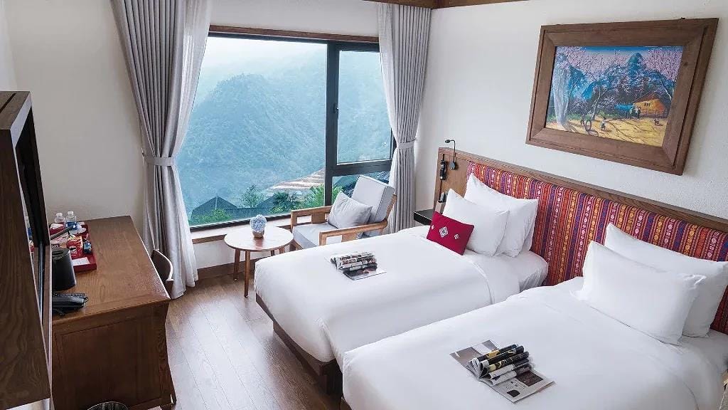 Luxury resort in Sapa