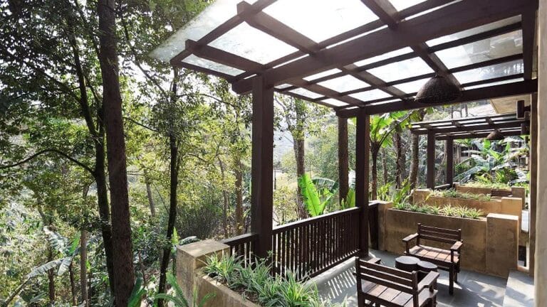 Eco-friendly mountain resort