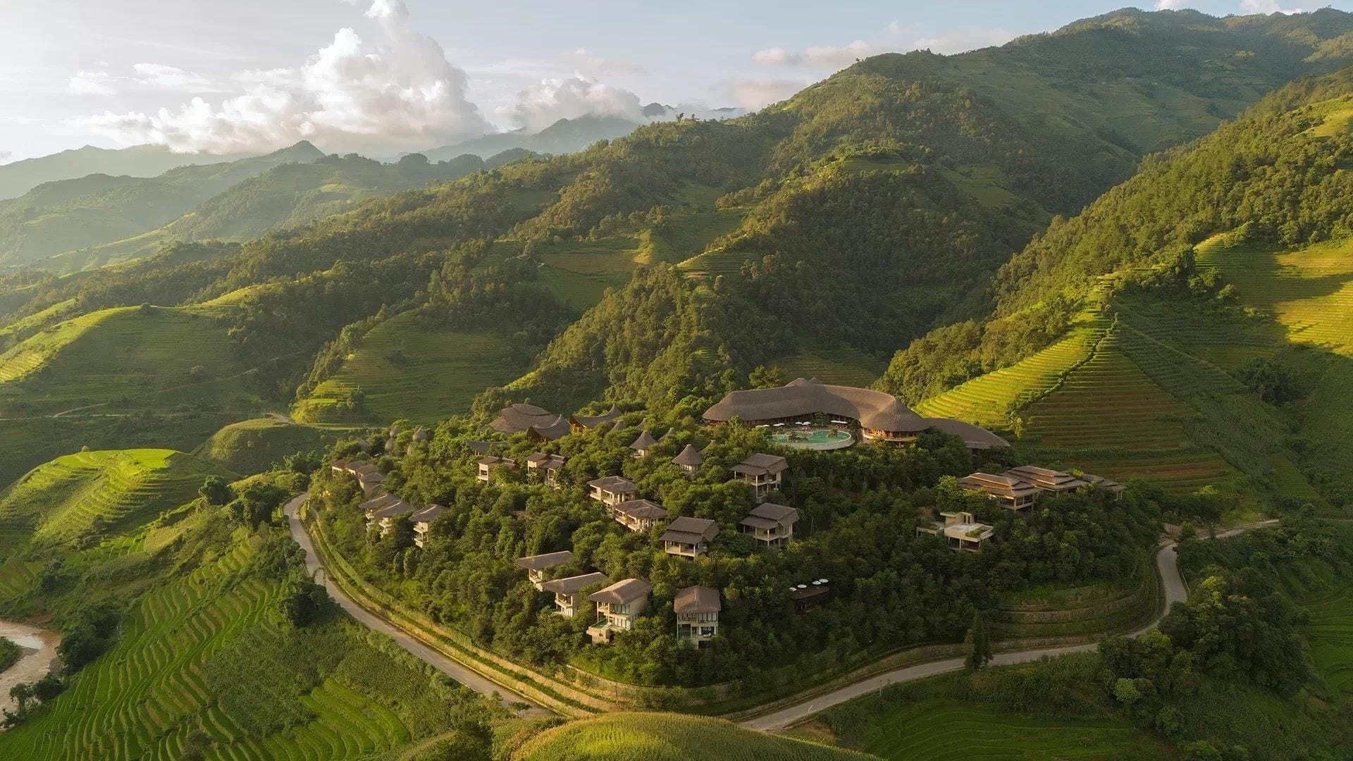 Vietnam rice terrace retreat