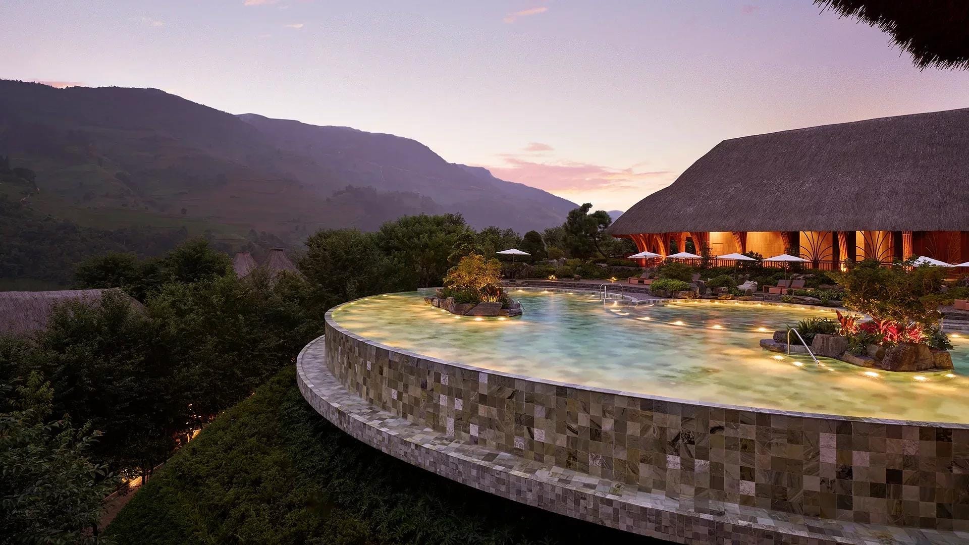 Vietnam rice terrace retreat