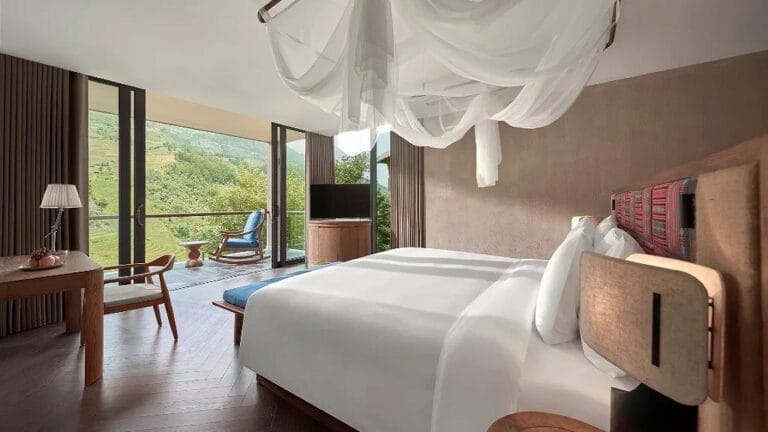Vietnam rice terrace retreat