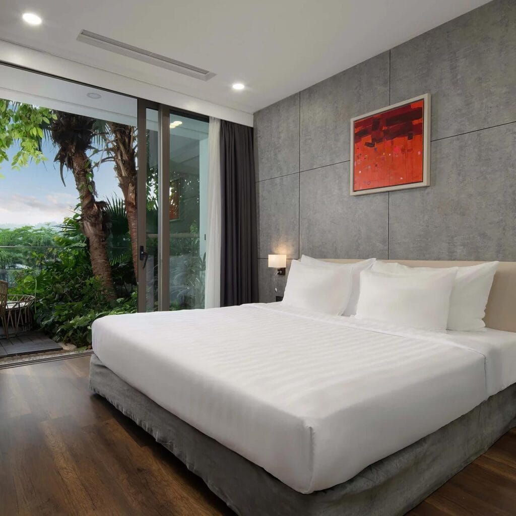 Vietnam lakeside resort