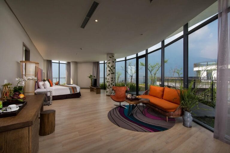 Luxury accommodation Muong Hoa Valley