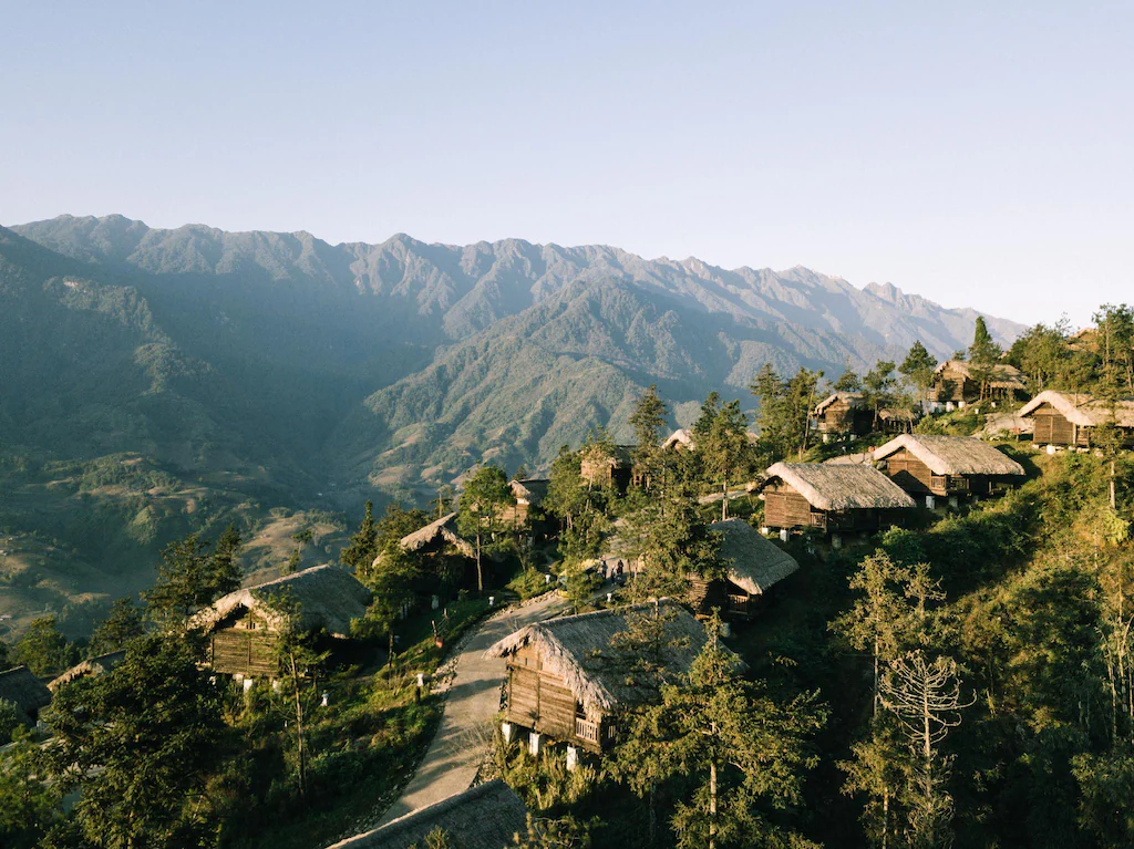 Luxury resort in Sapa