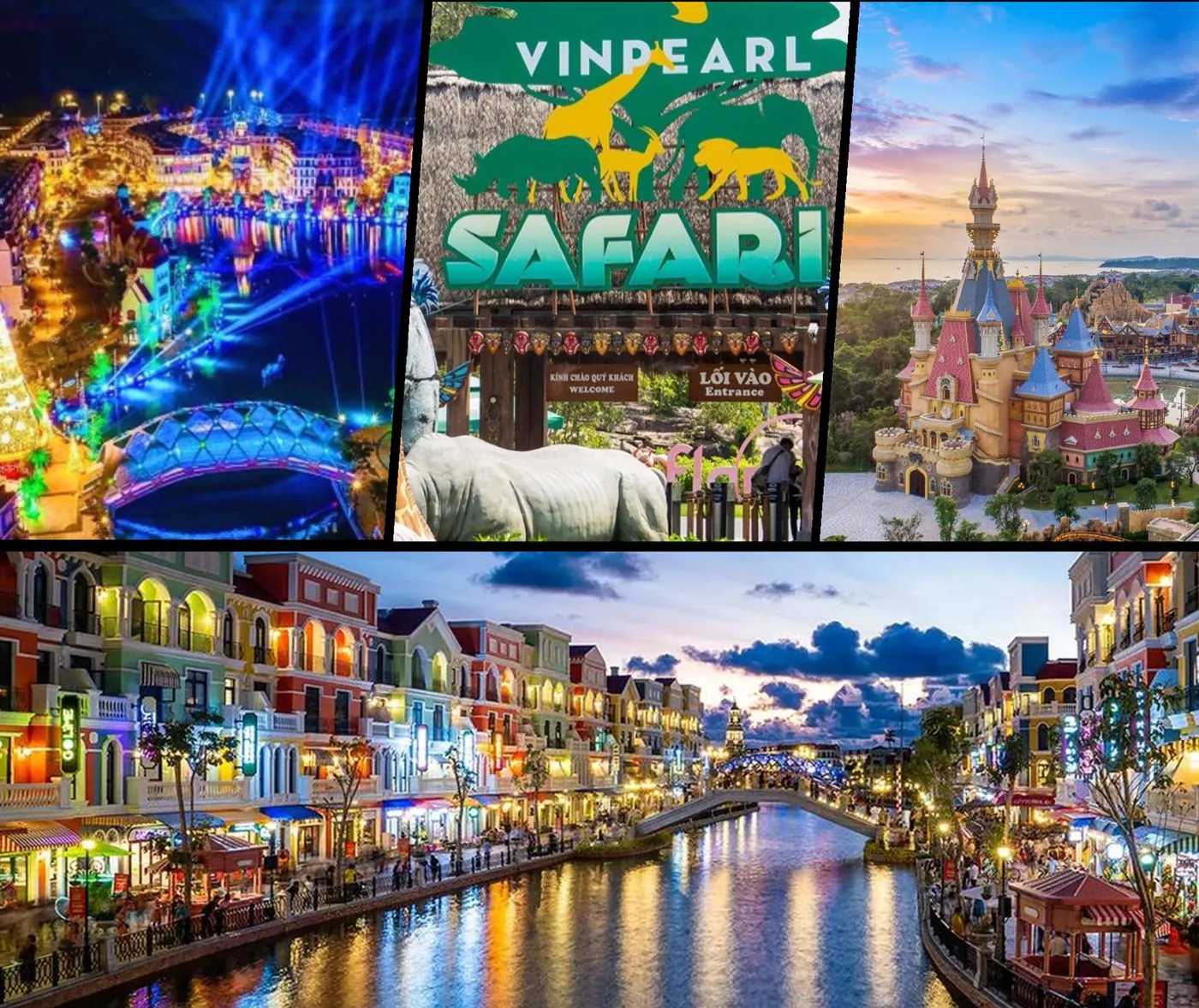 VinWonders, Vinpearl Safari and Grand World Phu Quoc